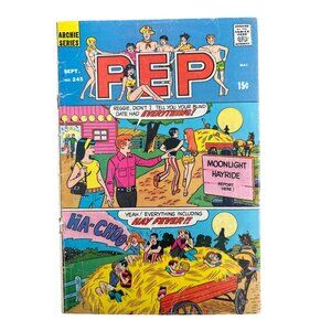 Archie Series PEP Comic #245 Vintage Collection September 1970 Bagged Boarded
